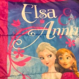 Disney Frozen Girls Sleeping Bag